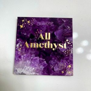 All amethyst colourpop eyeshadow palette